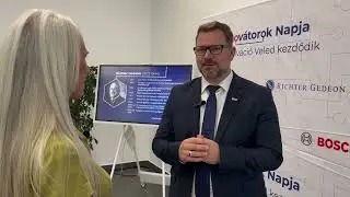 Innovátorok napja 2024- interjú Somogyi Andrással, a Bosch humán erőforrásáért felelős alelnökével