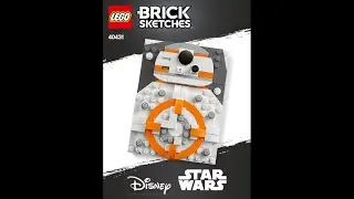 LEGO Instructions | Star Wars | 40431 | BB-8 | Brick Sketches