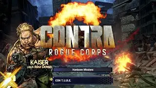 CONTRA: ROGUE CORPS. Hardcore Mission - CON T.U.B.E. (No Death) [Rank S]