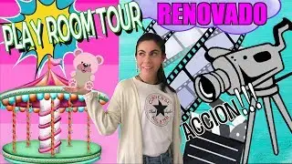 PLAY ROOM TOUR RENOVADO🎬 OS ENSEÑO MI NUEVO CUARTO DE JUEGOS💥 LA DIVERSION DE MARTINA