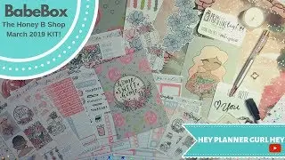 March 2019 UnBoxing Babe Box | 🌸 Home Sweet Home 🌸|  #HoneyBShop #BabeBox