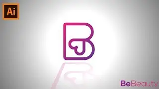 Letter B Logo Design Illustrator || illustrator tutorial