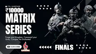 CTX x W4RZONER | MATRIX SERIES |Rs10000 Prize POOLI FINALS| D5 ILIVE!!!!!!