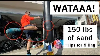 ★★★★★ Hack for filling punching bag with sand - Free-standing bag - Feikuqi Punching Bag, Play Sand