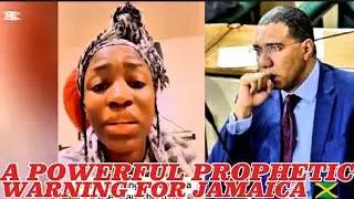 A SERIOUS SPIRITUAL ALERT FOR JAMAICA 🇯🇲TIME IS RUNNING OUT