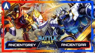 AncientGreymon против AncientGarurumon | BATTLE VAULT - Spirit Часть 1 | Digimon TCG