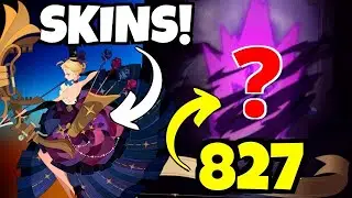 827 LUCK & NEW SKINS!!! [AFK ARENA]
