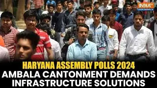 Haryana Polls: Ambala Cantonment residents want redressal of basic infrastructure issues