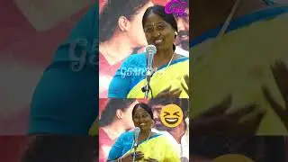 #DeepaShankar Comedy Speech😂😂😂 at Thalaivan thalaivi Audio Launch #vijaytv #trending