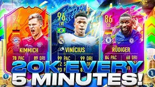 20K EVERY 5 MINS FIFA 22 BEST TRADING METHODS (FIFA 22 SNIPING FILTERS & FLIPPING)