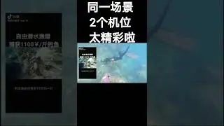 用推进器追鱼，属于降维打击