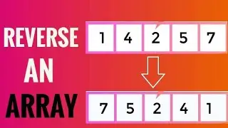 How to Reverse An Array in JAVA