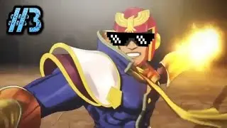 Captain Falcon Amiibo! Training video #3 - The struggle