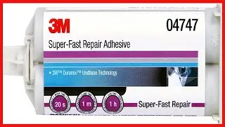 Great product -  3M Super-Fast Repair Adhesive, 04747, Tranlucent Color,Two-Component, Semi-Rigid, U
