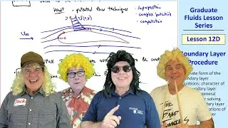 Graduate Fluids Lesson 12D: Boundary Layer Procedure