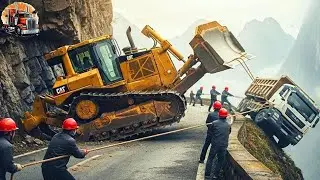 Dangerous Idiots At Work: Fastest Truck & Heavy Equipment Fails | Oversized Truck Transport #7