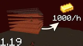 Minecraft Easiest Gold Farm 1.19