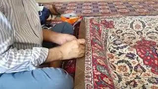 LEATHER STRIPS ON THE BACK OF THE RUGS
