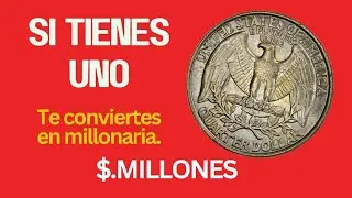 Estos 10 cuartos de dólar de Washington valen más de $300,000 cada uno. ¡Revisa tu cambio AHORA!