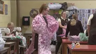 Fashion Class Allowing Students To Get Creative At St. Hubert Catholic High School