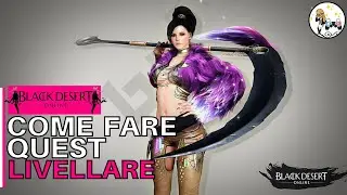 Black desert online || Come fare le quest e livellare ITA