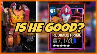 5 STAR RODIMUS PRIME SHOWCASE + MY THOUGHTS ON HIM - Transformers Forged To Fight