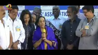 Veteran Actress Jamuna Speech | MAA Felicitation Ceremony | Kaikala Satyanarayana | Mango News