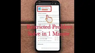 Facebook Business Manager Account Restricted Problem Solved in 1 Minute| Fix FB Page Ads Restriction