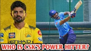Who Is CSK&rsquo;s Power Hitter? 😱 Aman Khan Explained