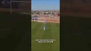 Keeper found out the hard way 😅 #nycfc #mlsnext #footballclub #soccershorts #goalkeeper #soccer