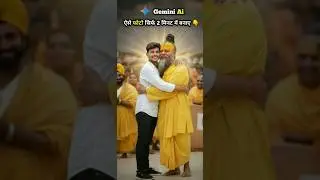Trending Instagram Ai Editing || Premanand Mahraj Ji || Google Gemini Photo || #Shorts #Ai#Trending