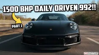 DAILY DRIVEN *1500 BHP* 992 TURBO S - PART 1!! #porsche #992turbos #911turbos