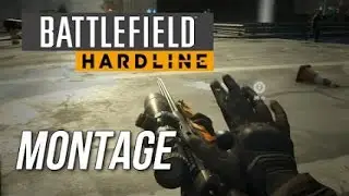 HD - BFH Battlefield Hardline PS4 Sniping Montage - Quick scope RPG  Double Barrel Shotgun BF PS4