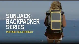 Портативные солнечные панели серии SunJack Backpacker