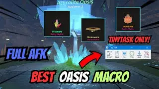 BEST NEW WORKING OASIS TINYTASK AFK MACRO in PROSPECTING Roblox (Roblox Prospecting)