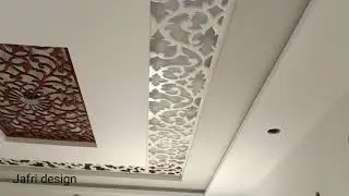 Jafri design for ceiling | karachi |mdf jali design