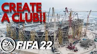 HOW DOES CREATE A CLUB WORK ON FIFA 22!