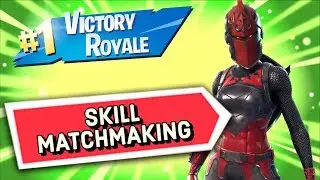 Skill Based Matchmaking has RUINED Fortnite Battle Royale!