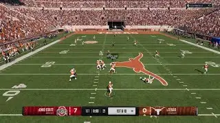Caleb Downs with the pick six