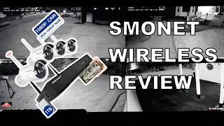 8-канальная беспроводная система видеонаблюдения SMONET DVR с функцией ночного видения