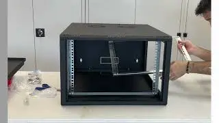 STURDX WALL MOUNT SERVER RACK CABINET STV E7U60 ASSEMBLY