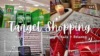 🎒🛍️ Back-to-School & Office Supplies Haul at Target | Nail Salon Visit 💅🏼