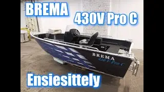 Brema 430V Pro C + Livewell | Ensiesittely | Kalastusvene