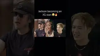 #jackson reacting to #cocona 🔥✨ #xg #jacksonwang #reaction #react #kpop