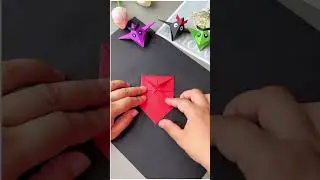How to make paper crow? #crow #papercraft#short#Artand CraftKorner
