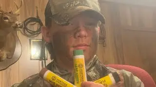 How I do my face paint for turkey hunting
