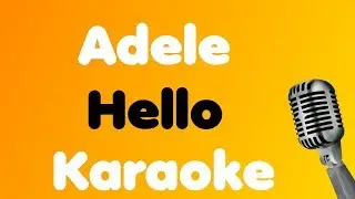 Adele - Hello - Karaoke