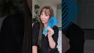 How did only ONE hair fall out? 🥲 #unbrush #hair #curlyhair #hairreview #hairbrush #haircare