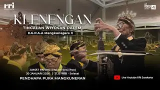 Klenengan Tingalan Wiyosan Dalem K.G.P.A.A Mangkunegara X