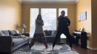 Knights family workout 